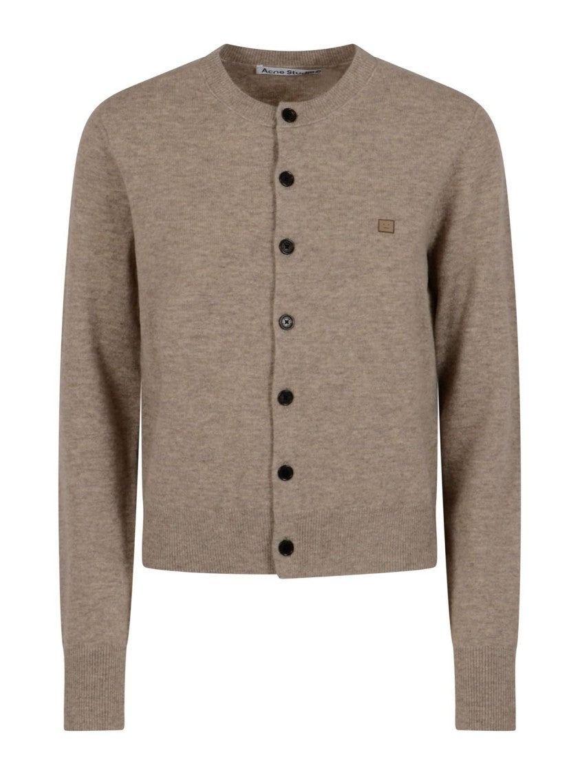 Acne Studios Relaxed-Fit Knit Sweater With Round Neckline