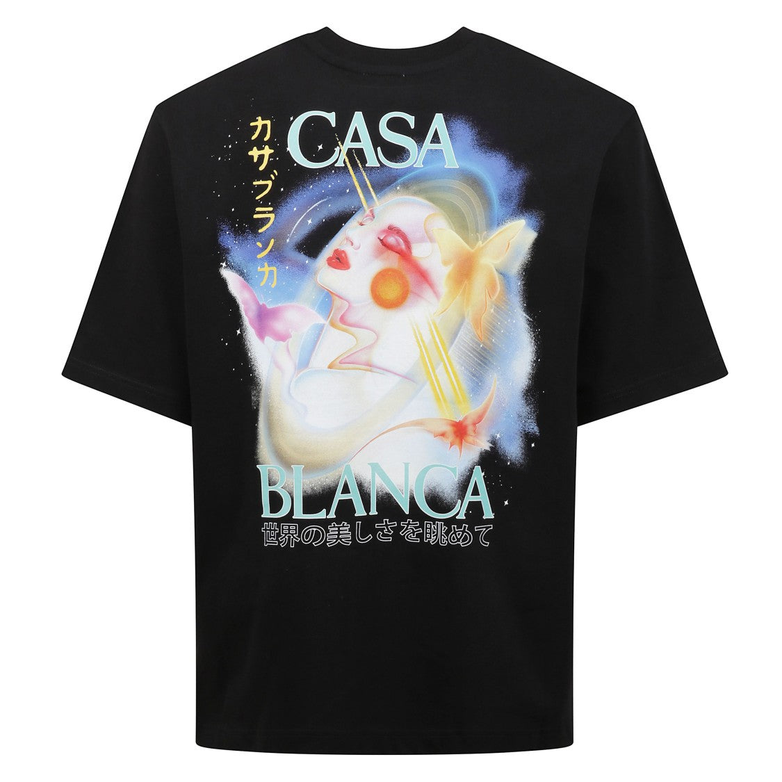 Casablanca Front And Back Logo T-Shirt