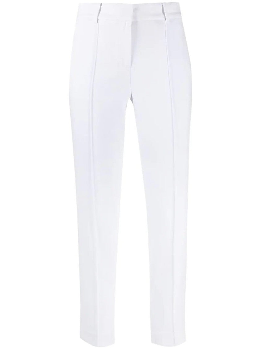 Michael Kors Slim Crop Trousers With Tailored Fit