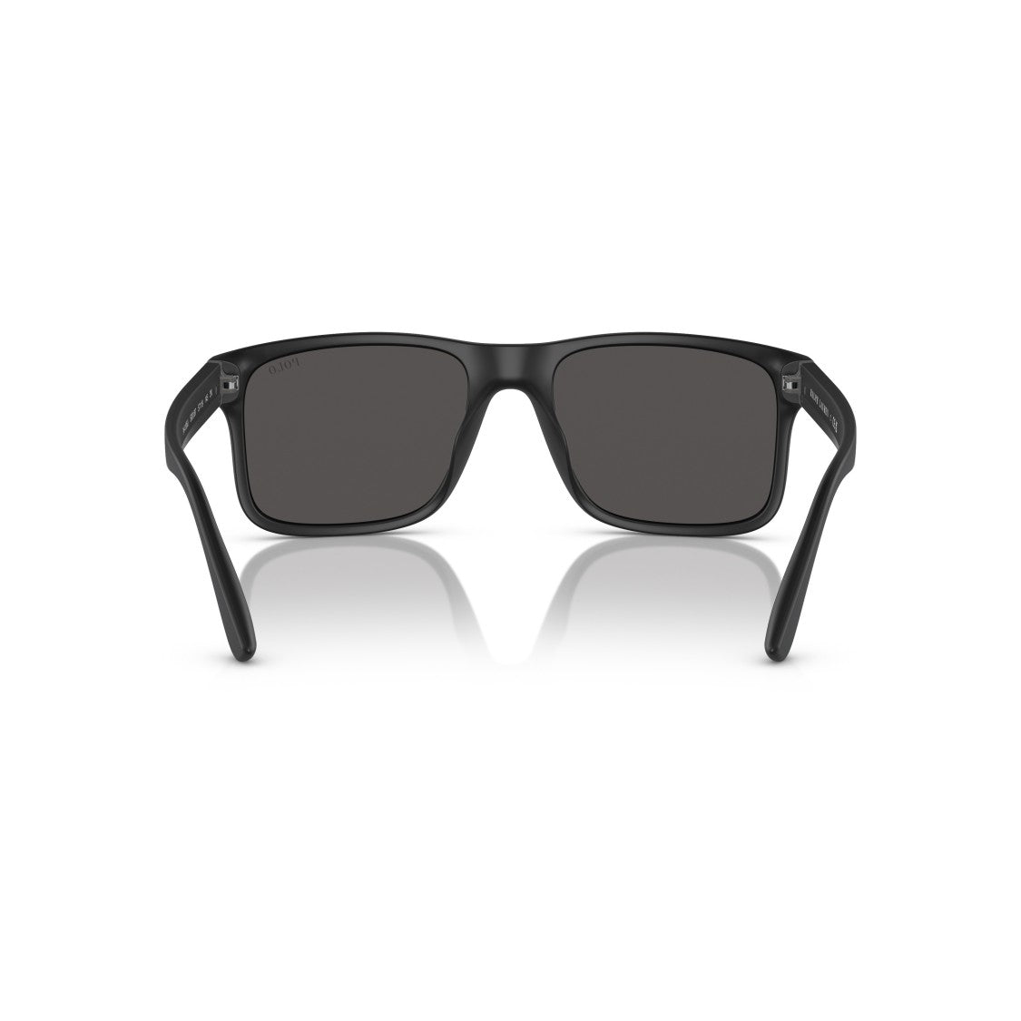 Polo Ralph Lauren 0Ph4195u Rectangular Matte Black Sunglasses