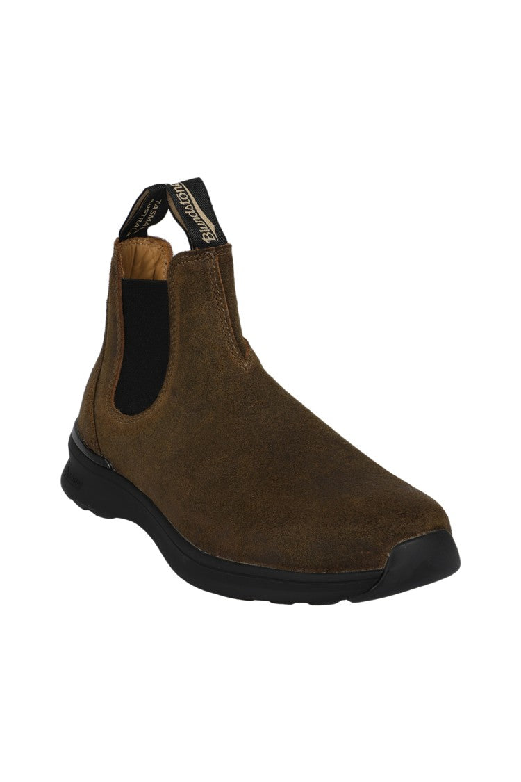 Blundstone Beatles Brown Suede Round-Toe Boots