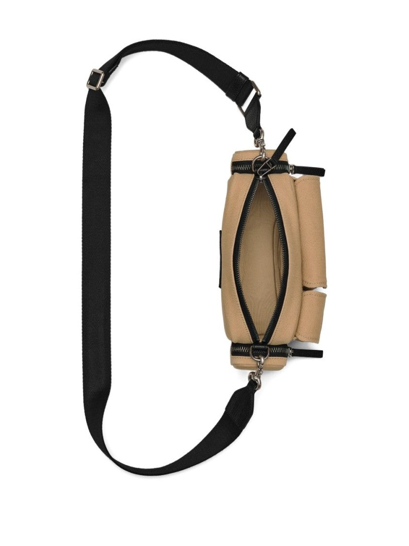Marc Jacobs Camel Shoulder Bag With Multiple Pockets
