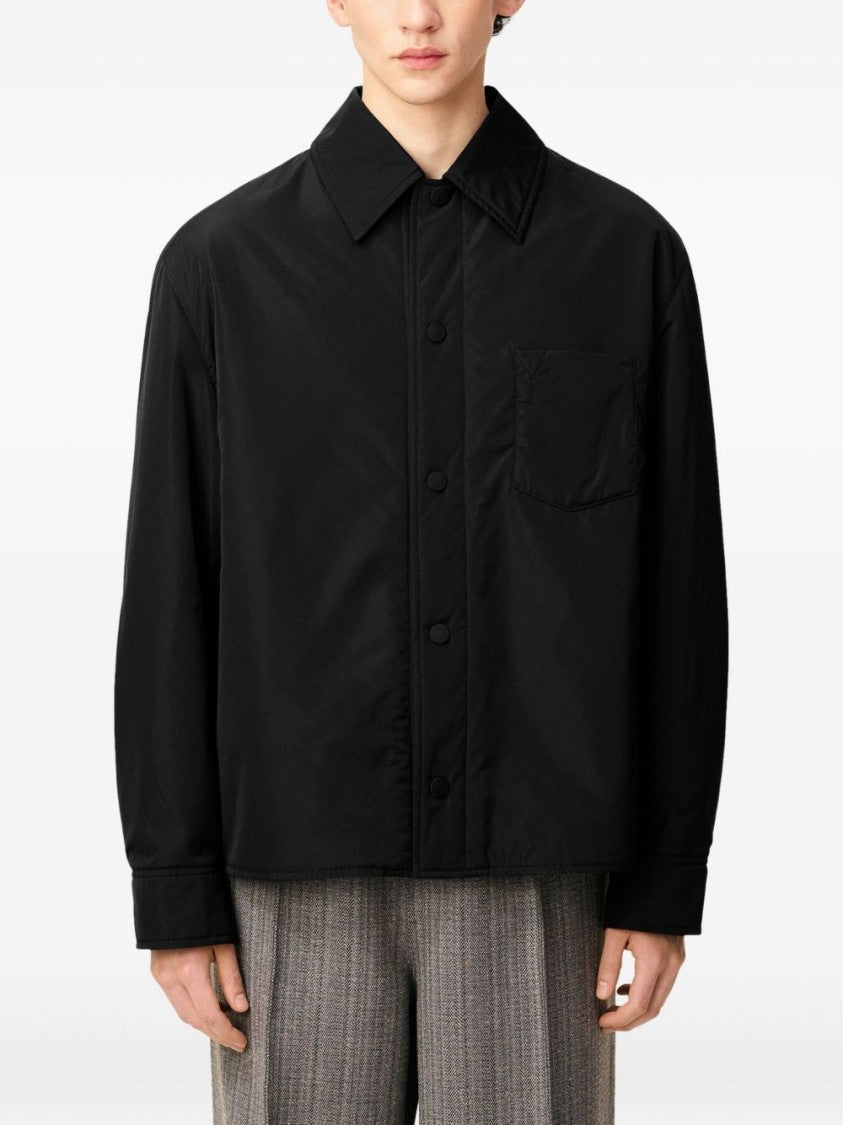 Ami Paris Padded Black Casual Jacket
