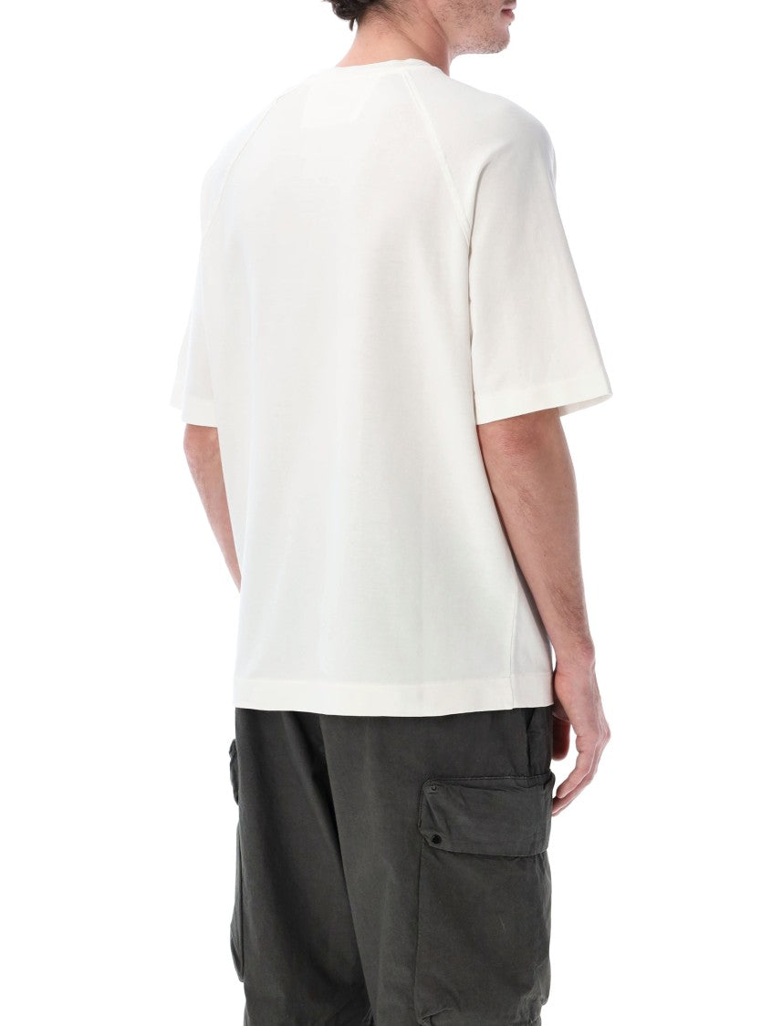 C.P. Company Light Fleece Short Sleeve Knit Top