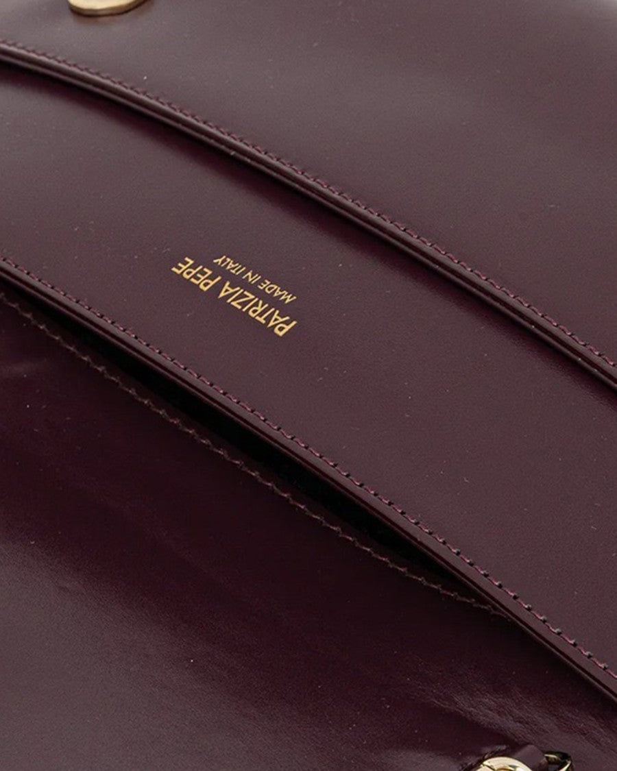 Patrizia Pepe Fly Purple Red Clutch