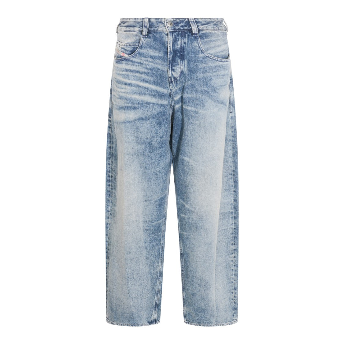 Diesel Blue Cotton Jeans