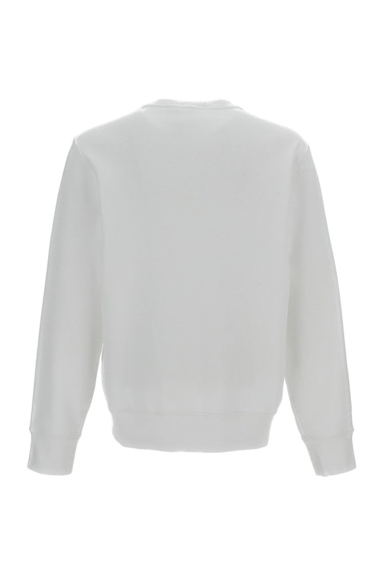 Polo Ralph Lauren White Printed Crewneck Sweatshirt