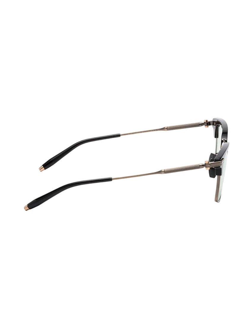 Akoni Black Optical Frames With Precise Temple Size