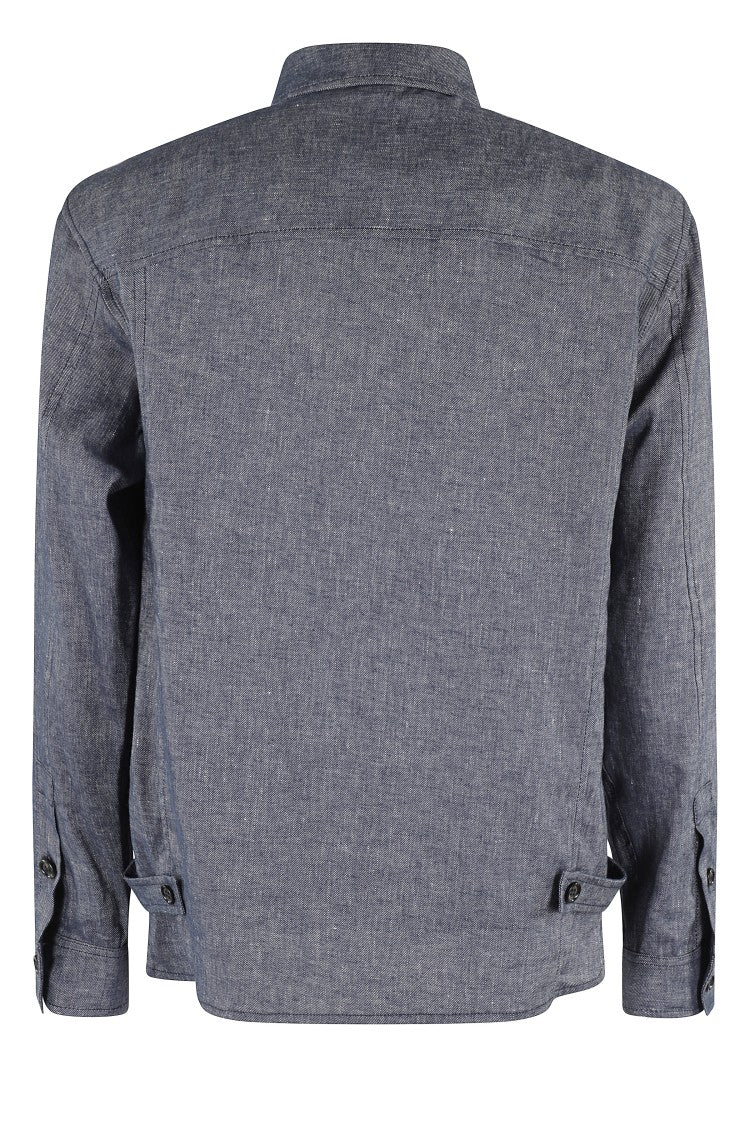 Paolo Pecora Over-Sized Denim Shirt