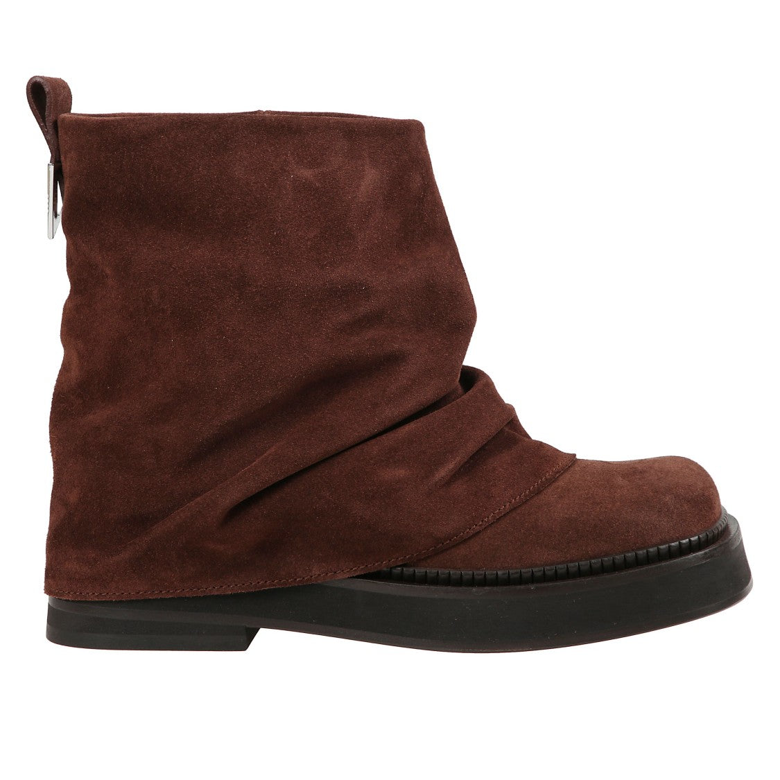 The Attico Mini Combat Boots With Edgy Design
