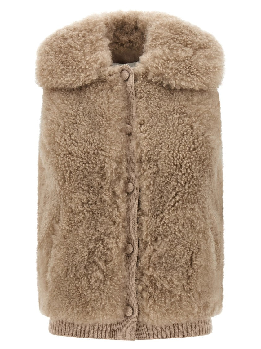 Yves Salomon Shearling Vest