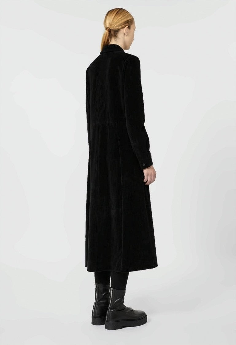 Max Mara Country Dress Cotton Blend Corduroy Dress