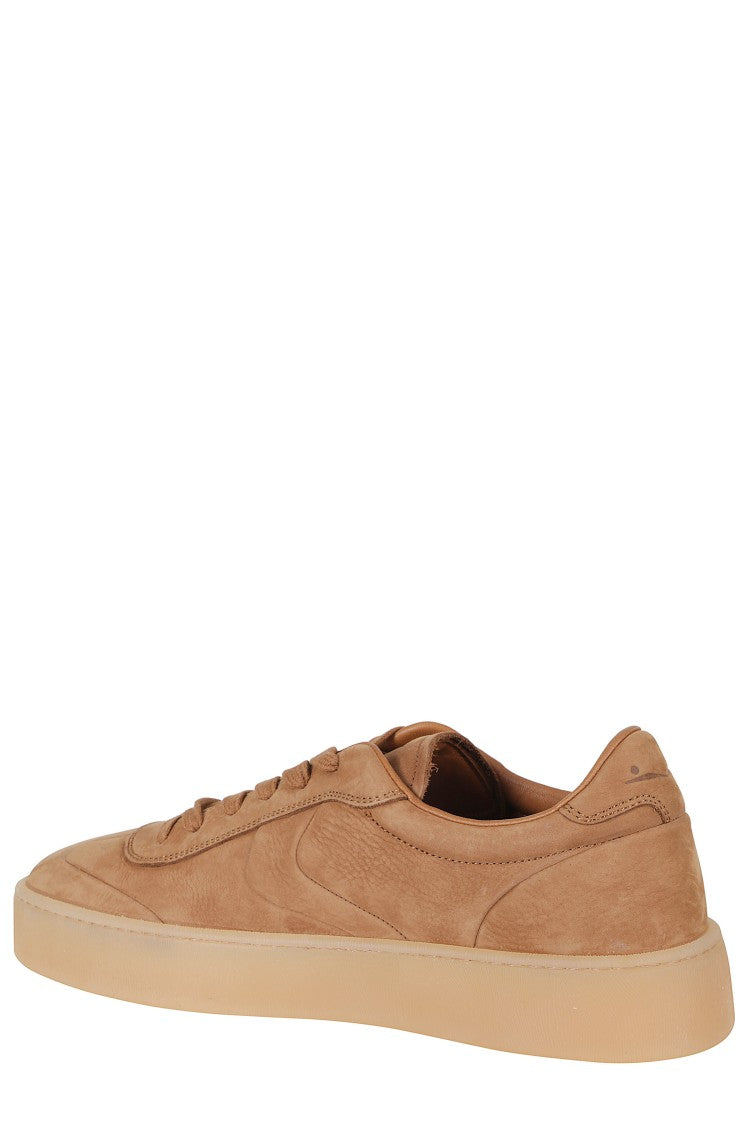 Voile Blanche Mind 02 Nubuck Leather Low-Top Sneakers
