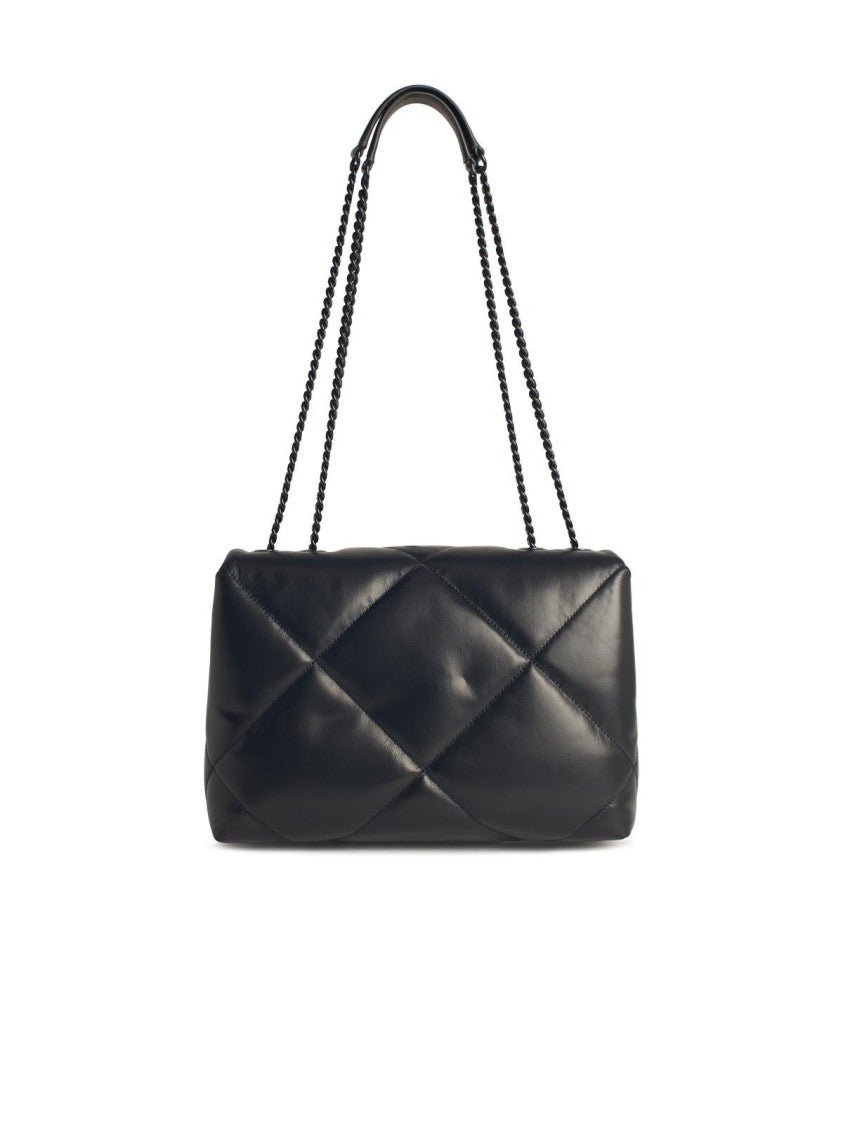 Tory Burch Medium 'Kira' Black Leather Bag