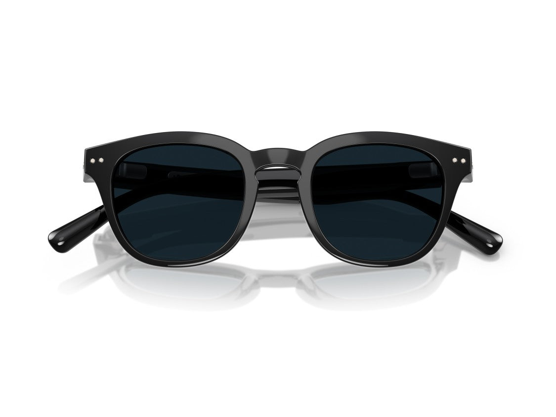 Nuance Audio Black 0Aw5002 Keyhole Sunglasses