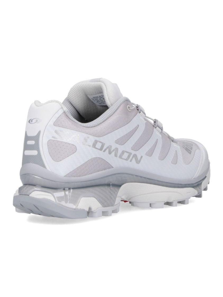 Salomon Grey Lightweight Sneakers With Quicklace™ System And Rugged Outsole