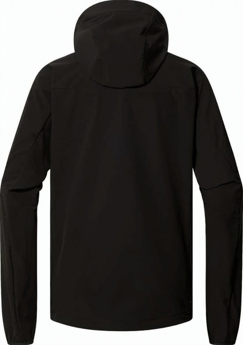 Haglöfs Clean-Design Jacket With Zipper Closure And Hood