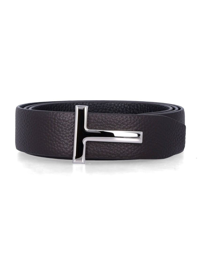 Tom Ford Grain Leather Reversible Belt