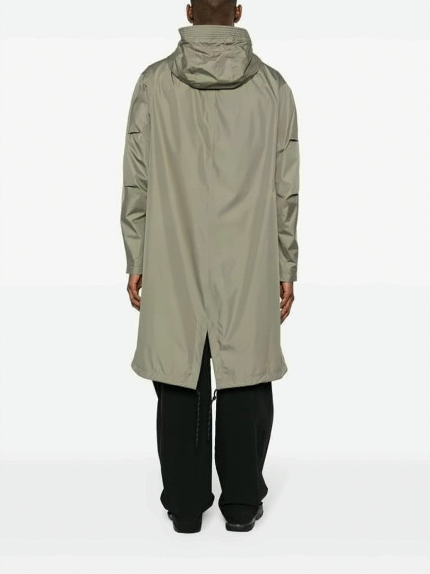 A.P.C. High-Collar Jacket With Adjustable Drawstrings And Flap Pockets