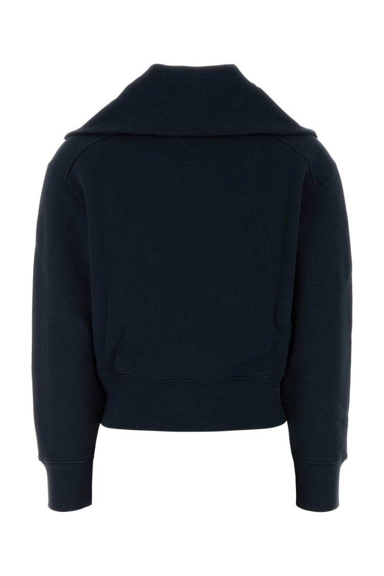 Autry Dark Blue Cotton Sweatshirt