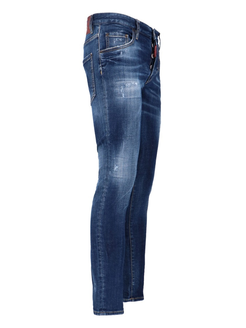 Dsquared2 Straight-Leg Jeans With Traditional Five-Pocket Design