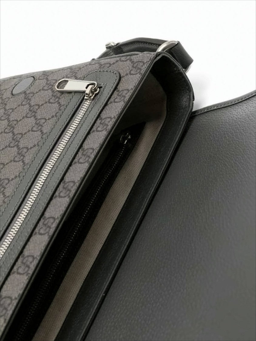 Gucci Monogram Canvas Crossbody Bag