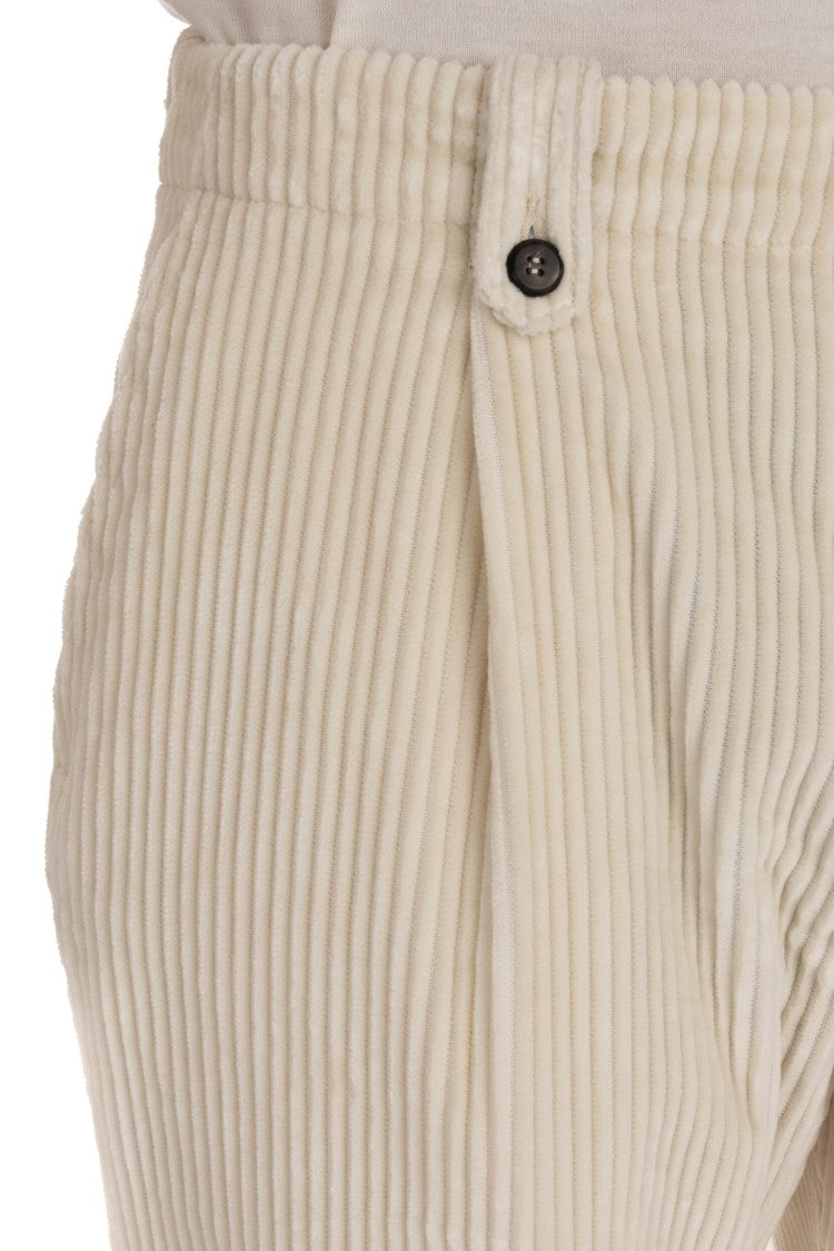 Eleventy Costa Roccia Velvet Trousers