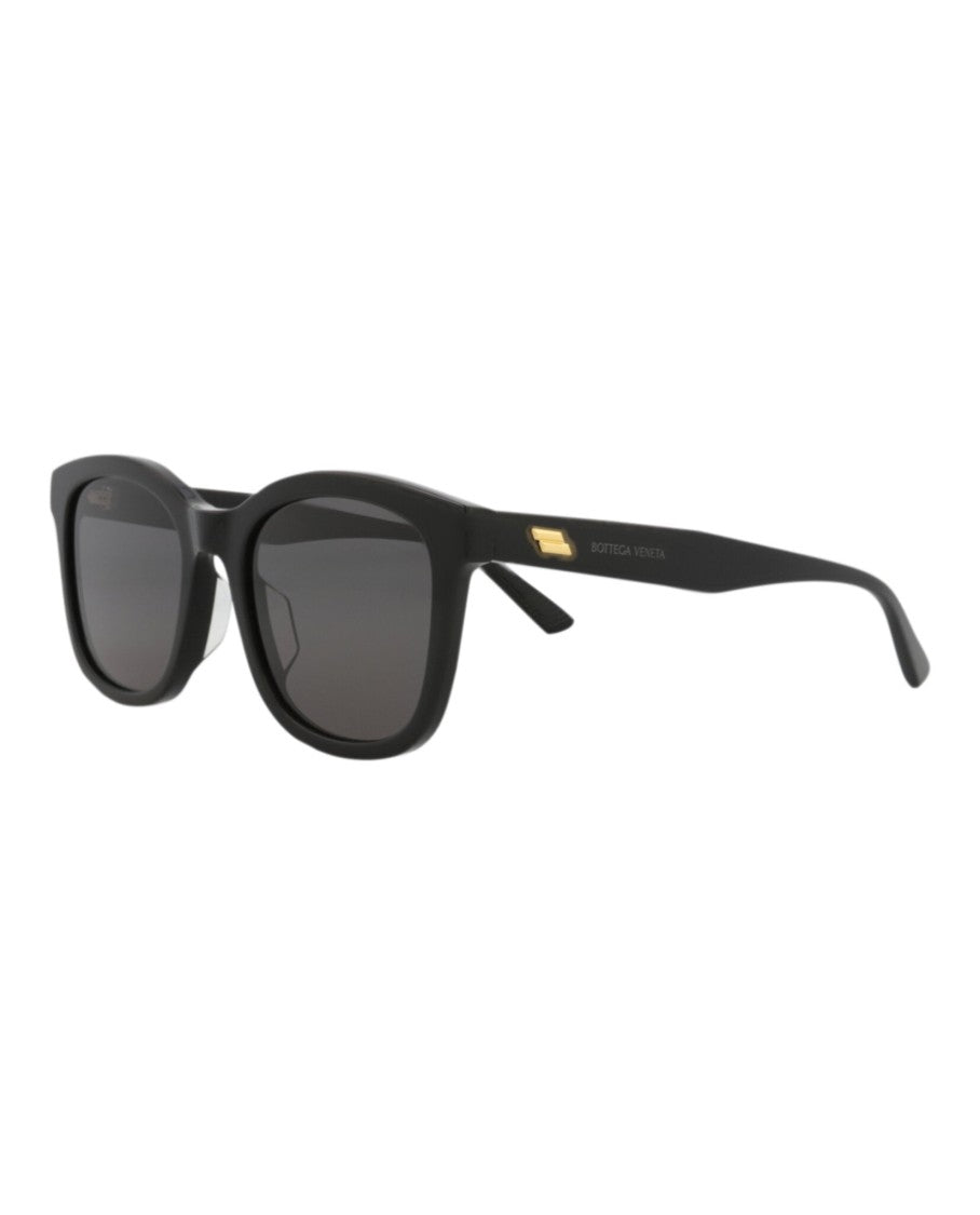 Bottega Veneta Round-Frame Acetate Sunglasses With Glossy Finish