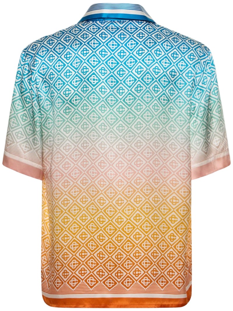 Casablanca Gradient Blue And Orange Geometric Matching Set