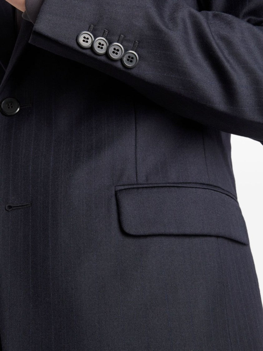 Prada Navy Cashmere-Blend Single-Breasted Suit