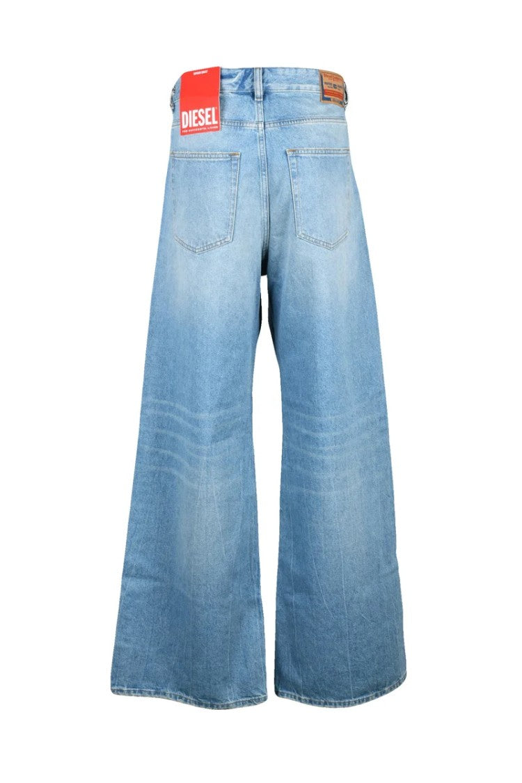 Diesel 1996 D-Sire Loose Fit Jeans - Light Blue