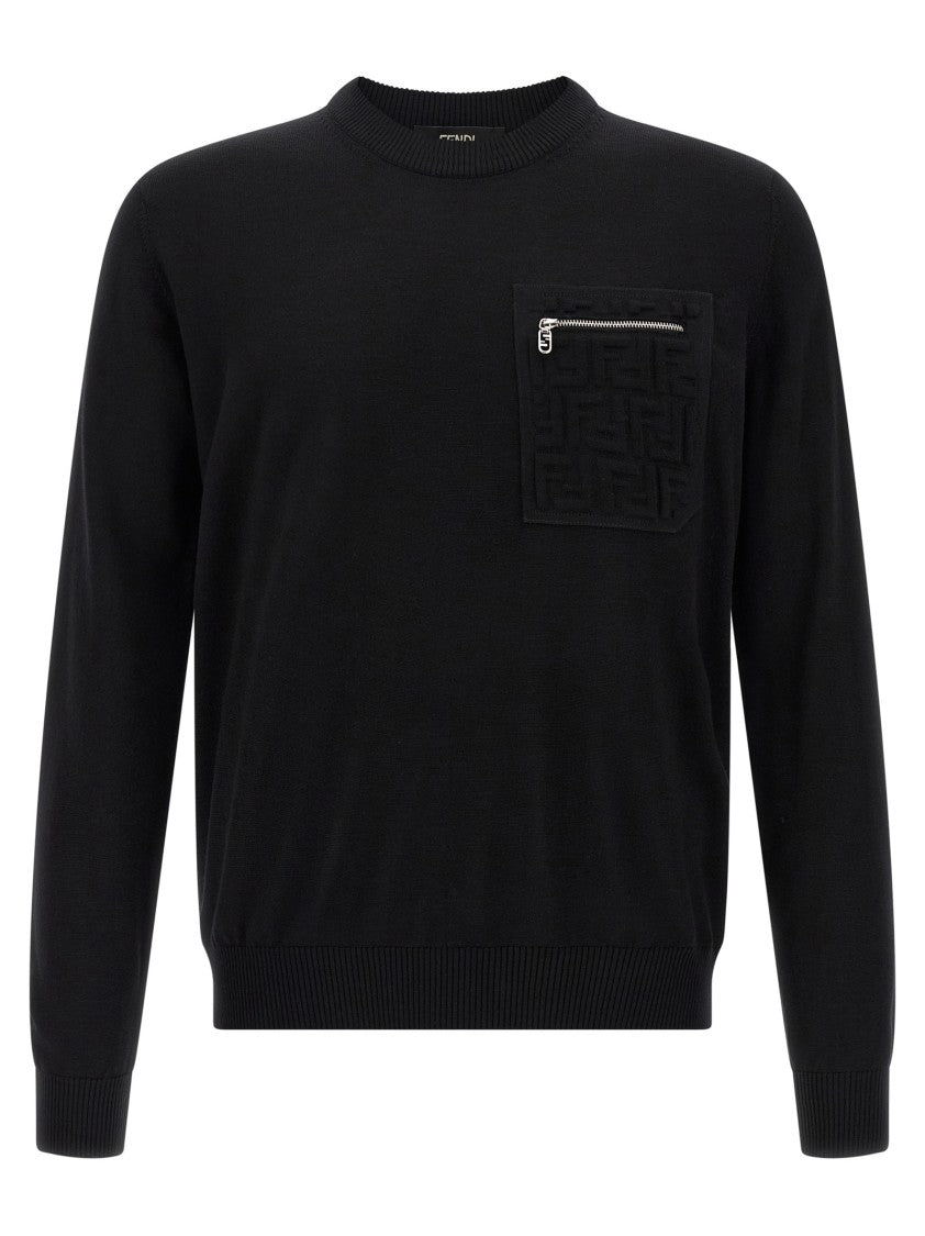 Fendi Ff Pocket Sweater