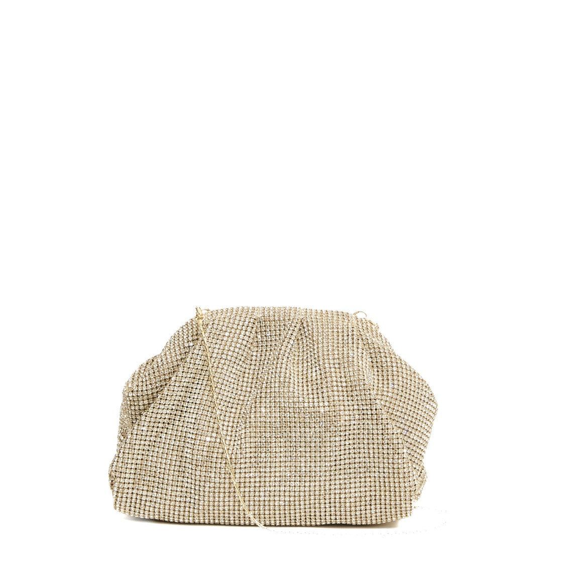 Twentyfourhaitch Clutch With Shimmering Strass Exterior