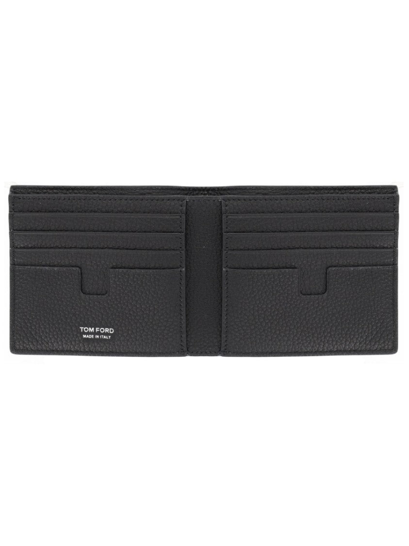 Tom Ford Textured Calf Leather Bifold Wallet