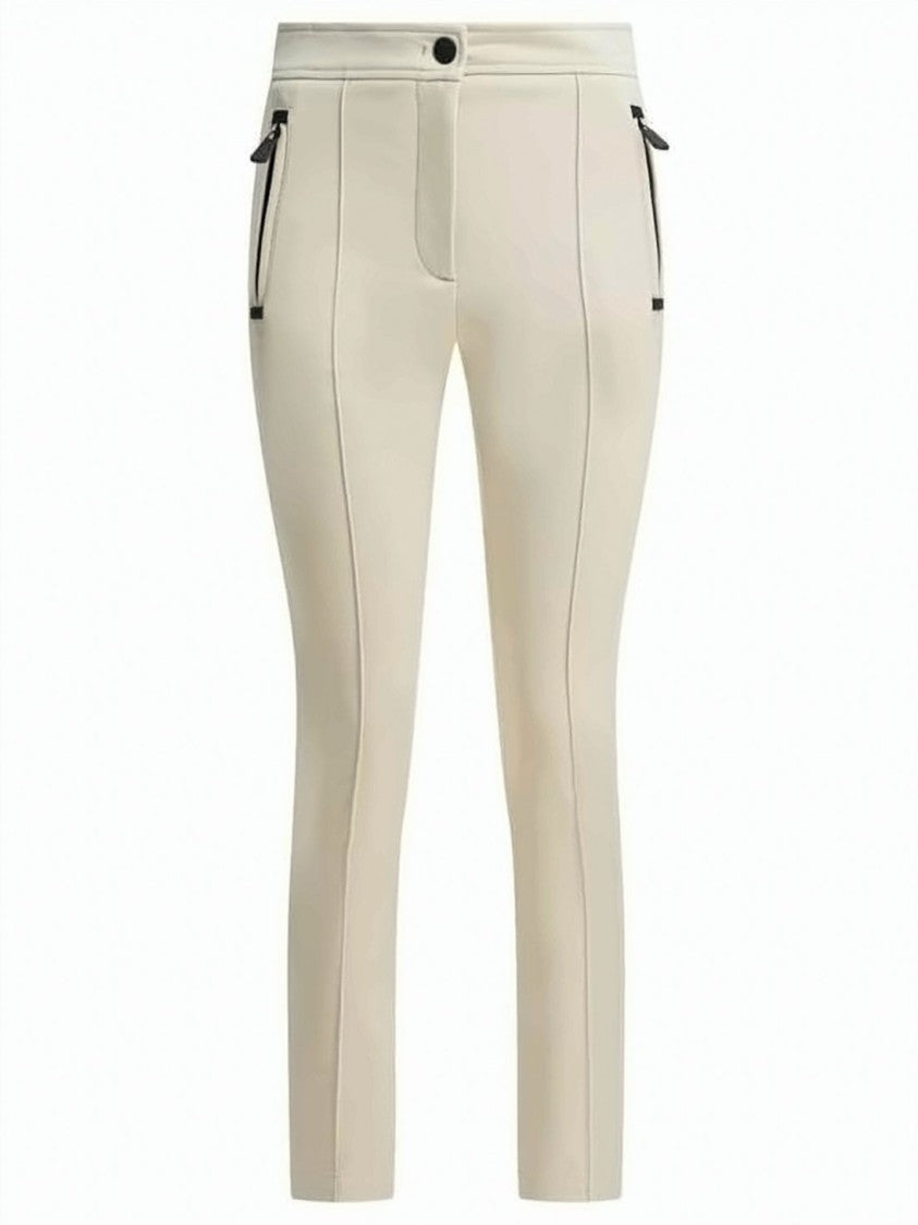 Moncler Slim-Fit Jogger Pants With Elegant Seam Detailing