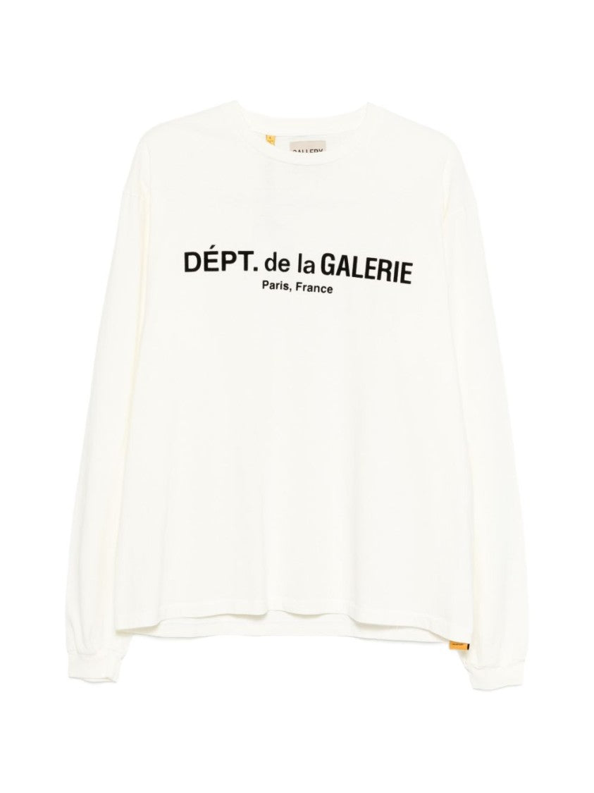 Gallery Dept. Ribbed Crewneck Long-Sleeved Sweatshirt