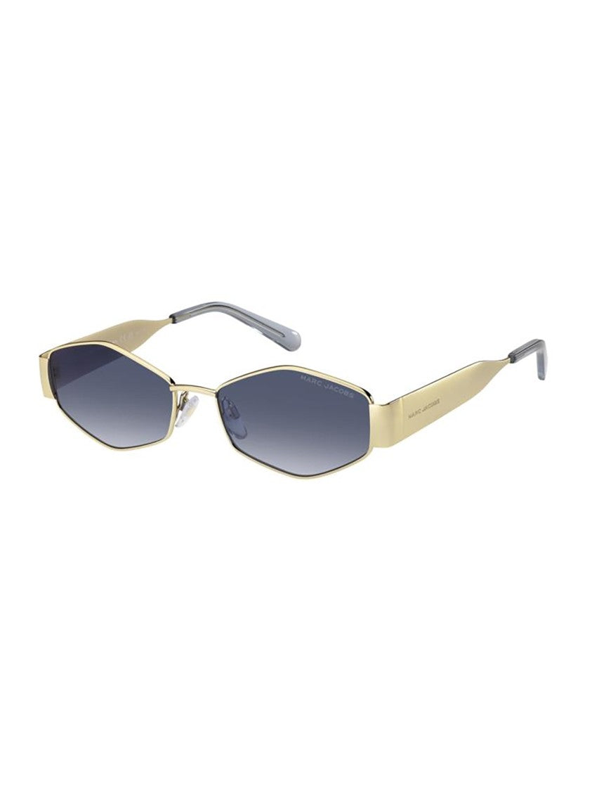 Marc Jacobs Marc 496/Shiny Metal Hexagonal Sunglasses