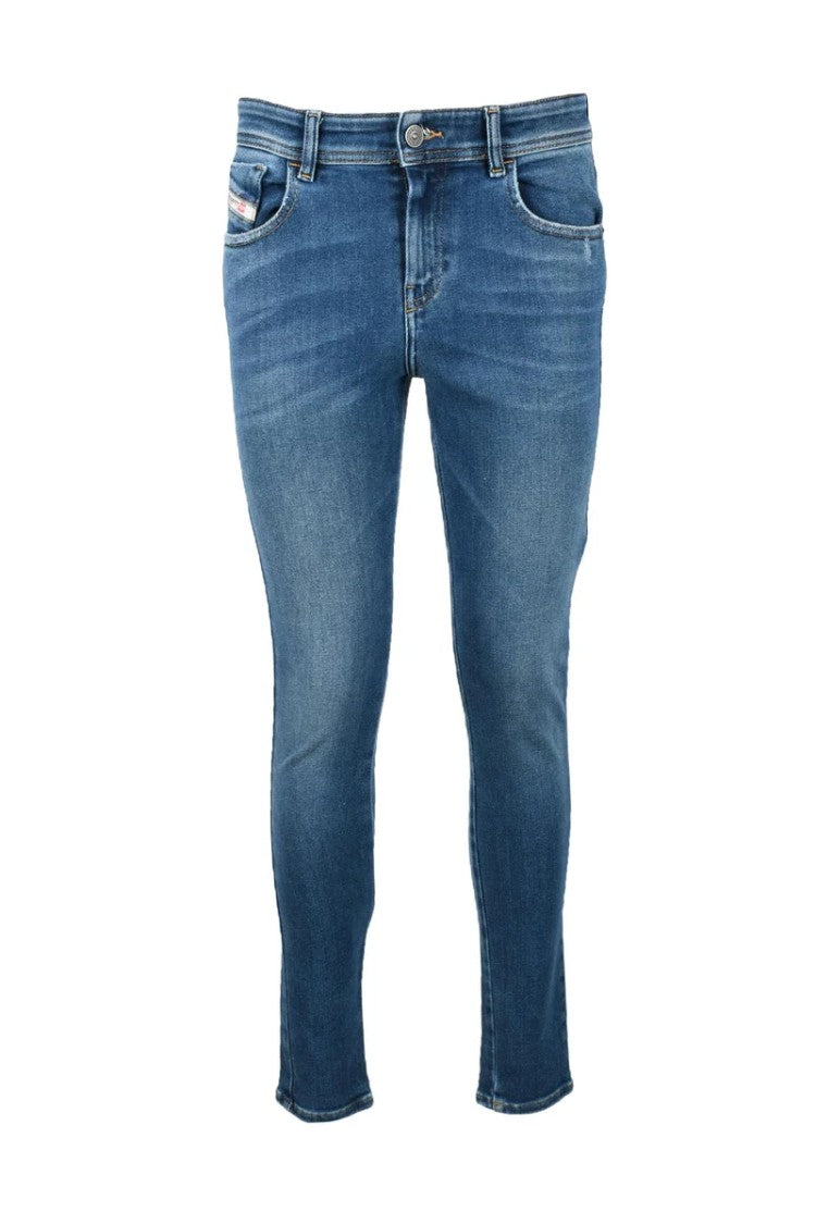Diesel Light Blue Slim Fit Stretch Jeans