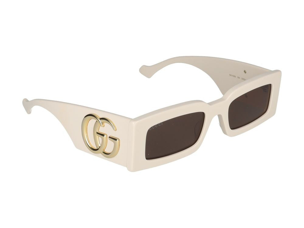 Gucci Sunglasses Gg1425s 004 Ivory Ivory Brown 53/21/145