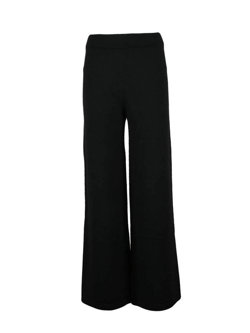 Mm By Max Mara Wide-Leg Knit Jumpsuit With High Waist And Seamless Finish