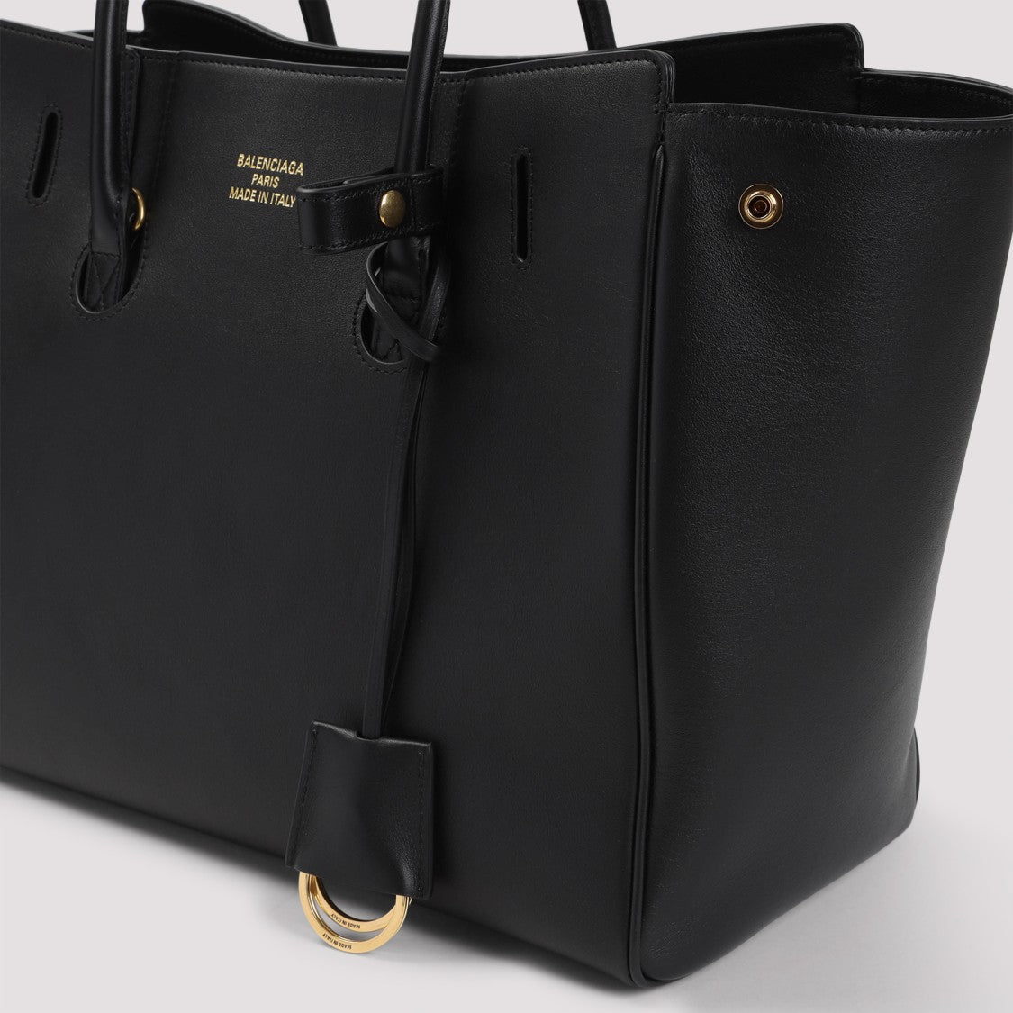 Balenciaga Black Calf Leather Handbag