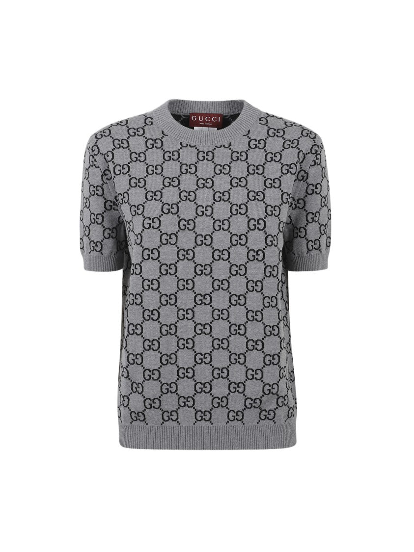 Gucci Reversible Top Gg Jacquard