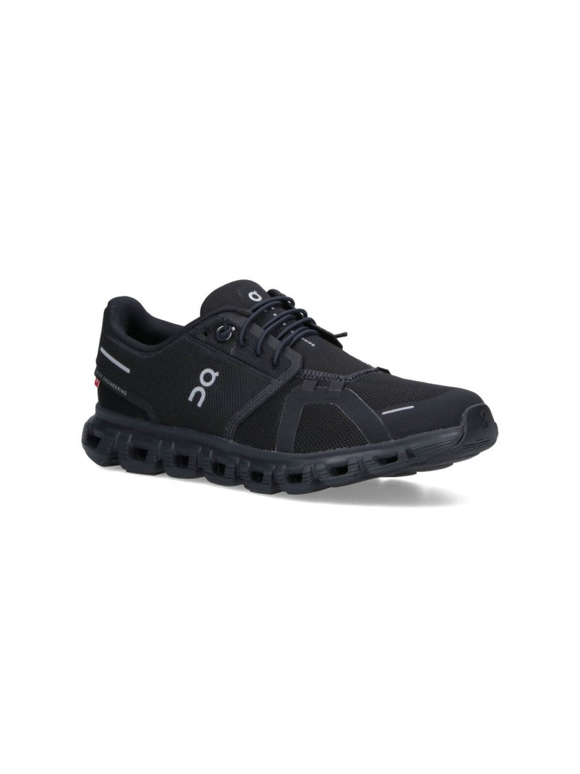 On Low-Profile Mesh Sneakers With Rounded Toe And Textured Sole