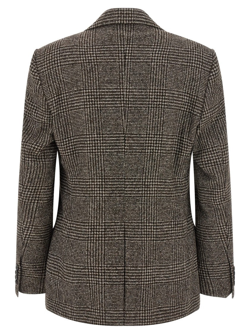 Dolce & Gabbana Prince Of Wales Wool Blazer