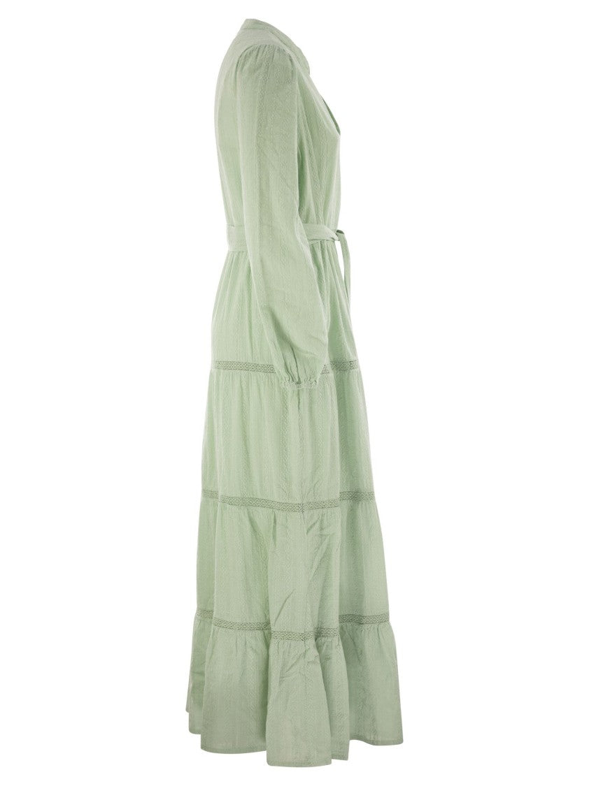 Mc2 Saint Barth Leyde - Cotton Long Dress