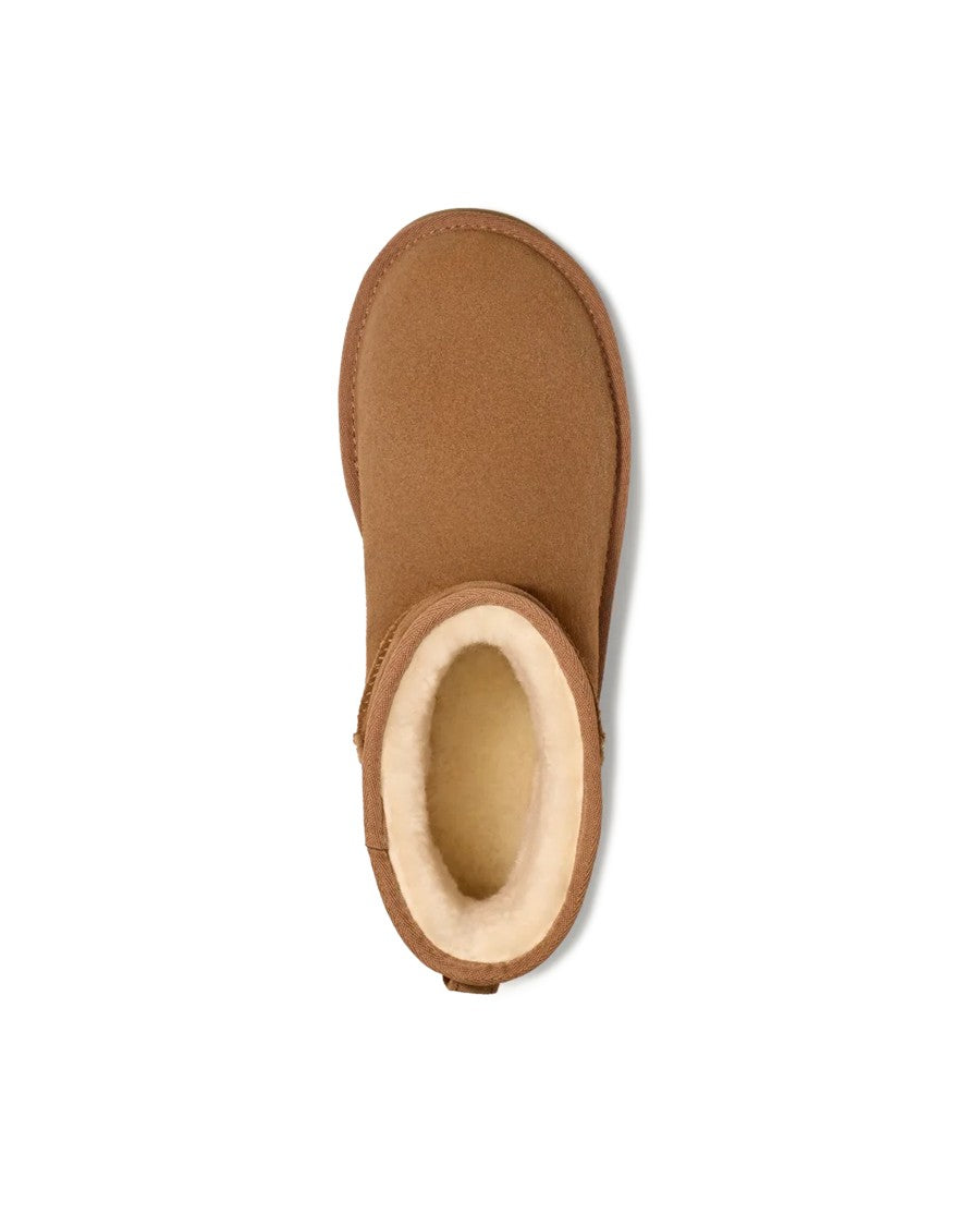 Ugg W Classic Mini Platform Chestnut Ankle Boot