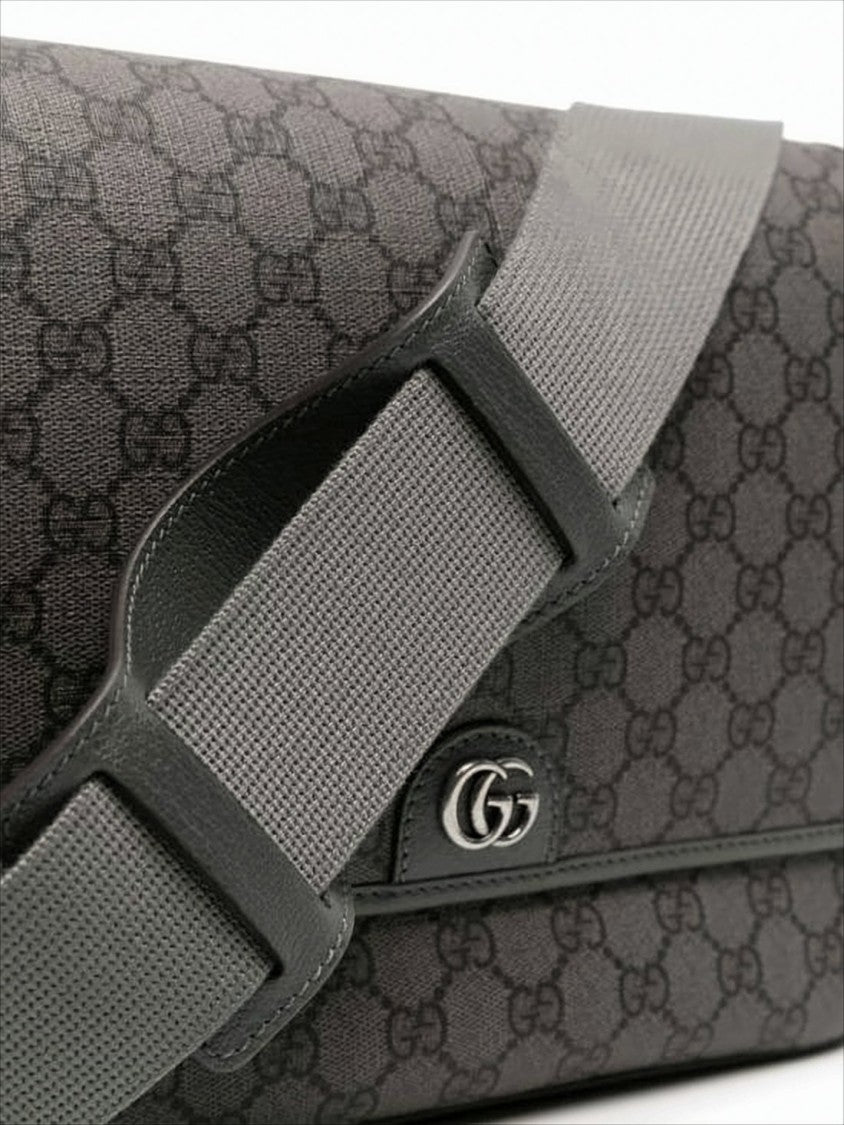 Gucci Monogram Canvas Crossbody Bag