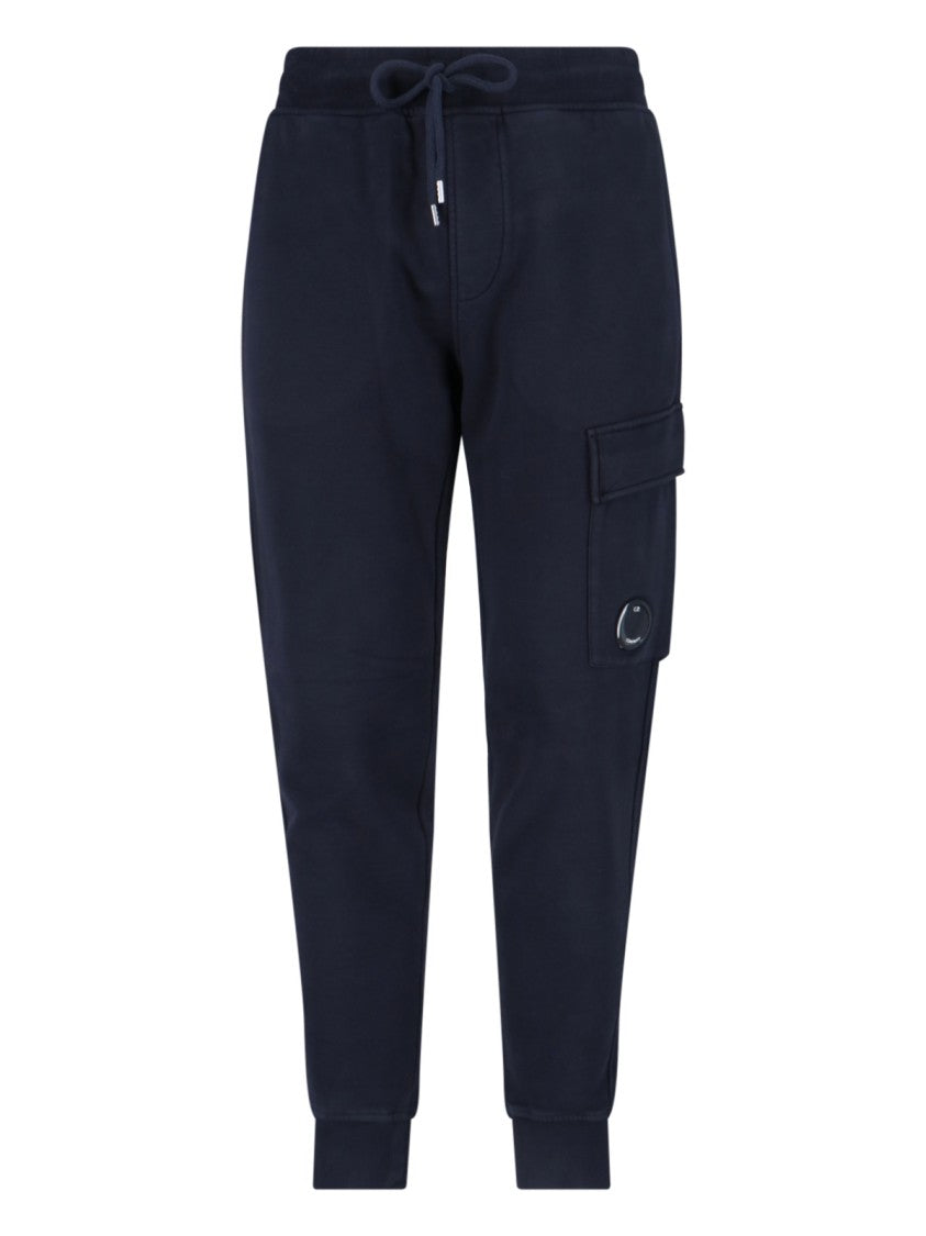 C.P. Company Logo Sport Pants – Navy Blue