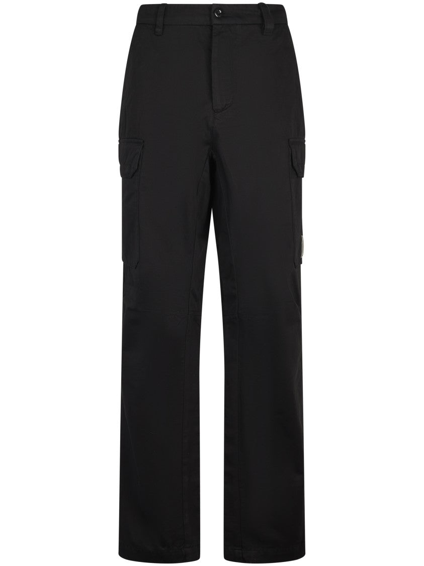 C.P. Company Cotton Gabardine Loose Cargo Pants