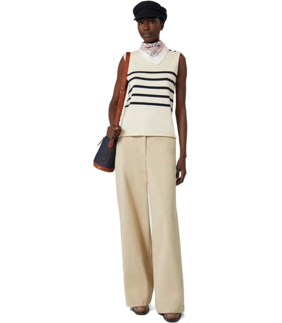 Max Mara Alfeo Beige Pants